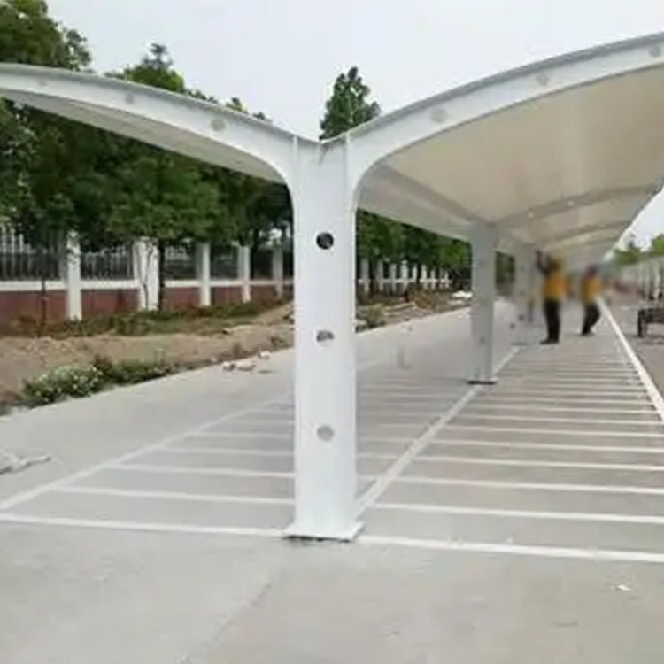 普兰县膜结构电动车棚