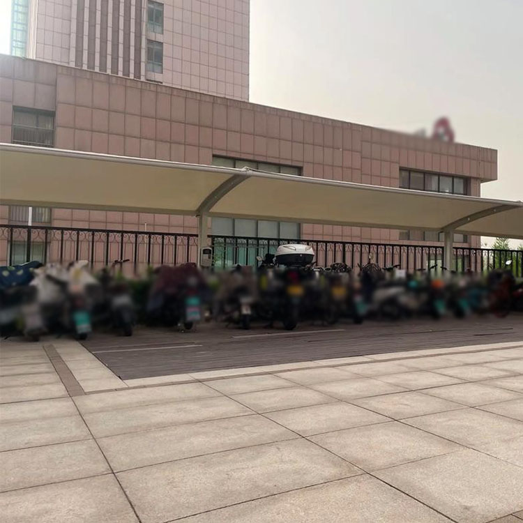 普兰县膜结构电动车棚